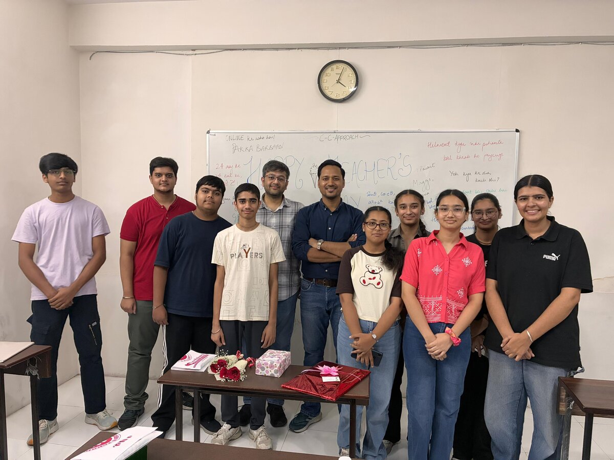 Cortex Classes team and students — Teacher’s Day celebration